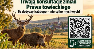 Konsultacje zmian Prawa łowieckiego do 18 października
